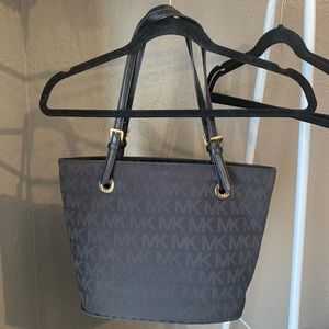 Micheal Kors Black Tote Bag